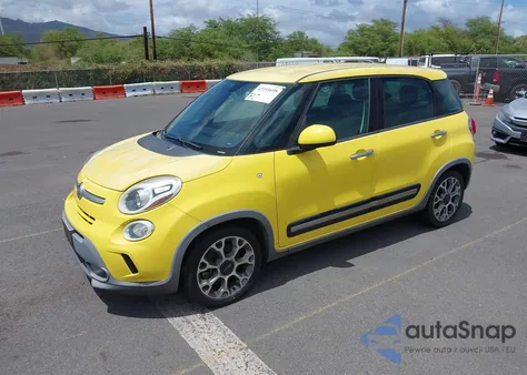 2014 Fiat 500L Trekking z USA, uszkodzony, nr VIN ZFBCFADH7EZ020527
